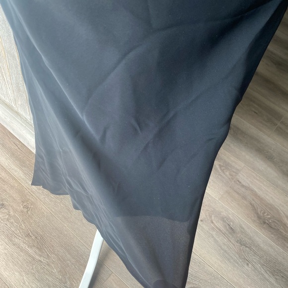 NWT-HH haute hippie Black Chiffon Dress - Picture 8 of 16